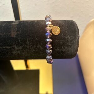 Purple Beaded Bracelet